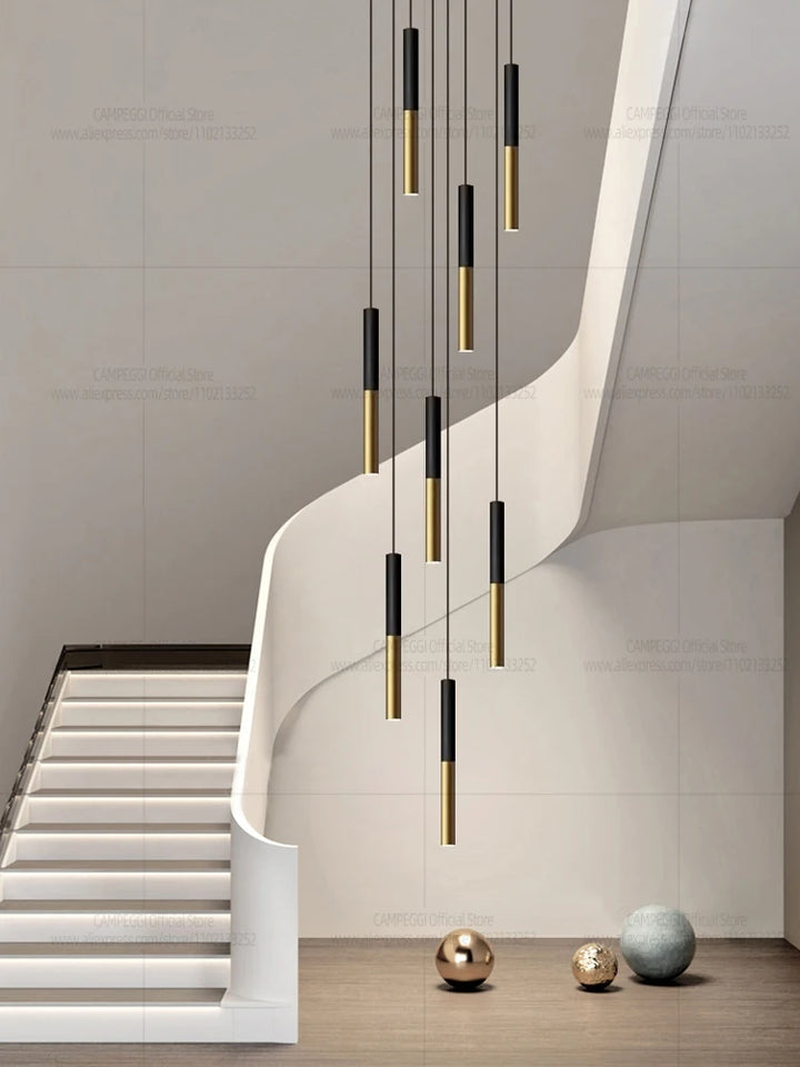 Modern Minimalist Long Pendant