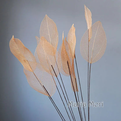 Lucent Leaf Vein Decoration Stems