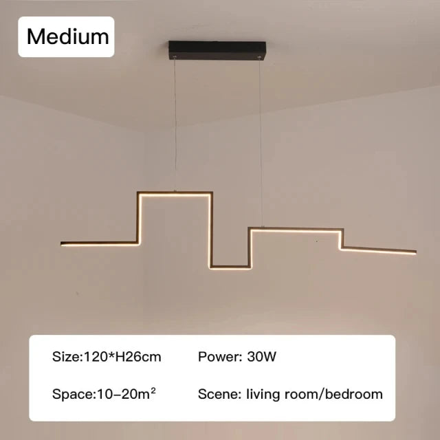 Nordic Geometry LED Chandelier