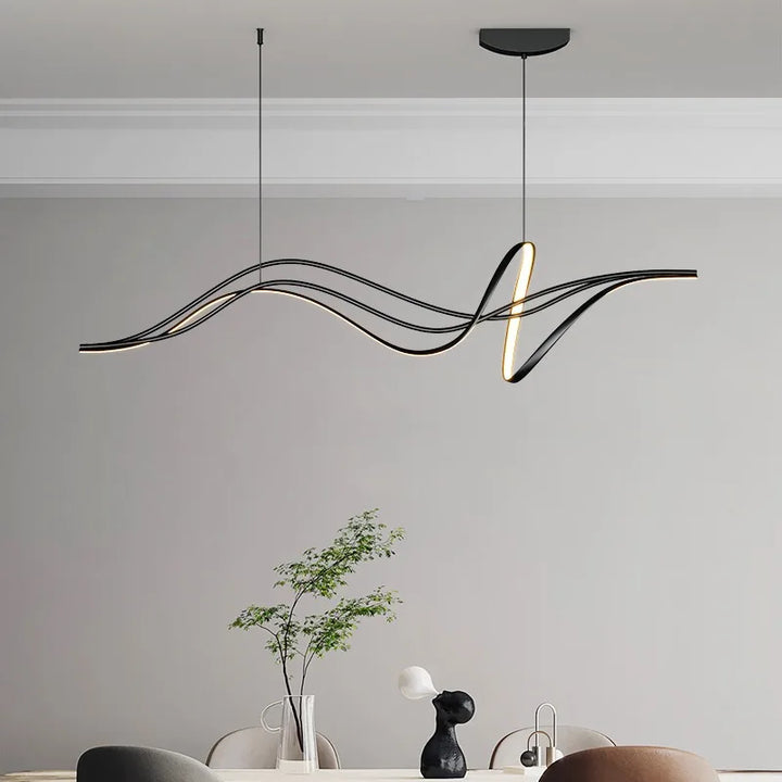 Modern Minimalist Linear Pendant Light